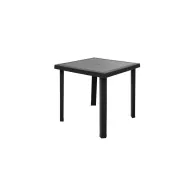 TAVOLO RATTAN FIGARO CM.80X80 ANTRACITE