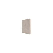 KIT ARMADIO 3 ANTE + 3 CASSETTI CM. 195,5X134X55 ROVERE VINTAGE K360