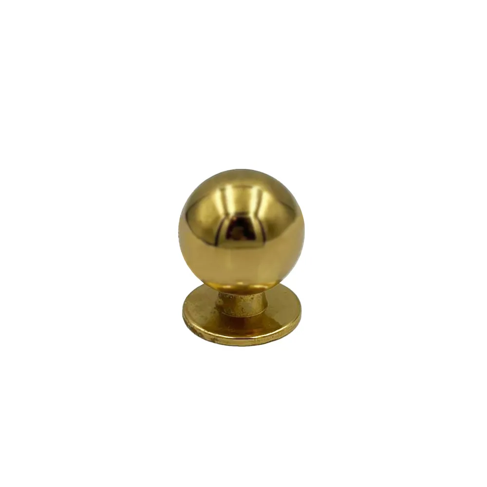 POMELLO OTTONE ORO 36x29mm