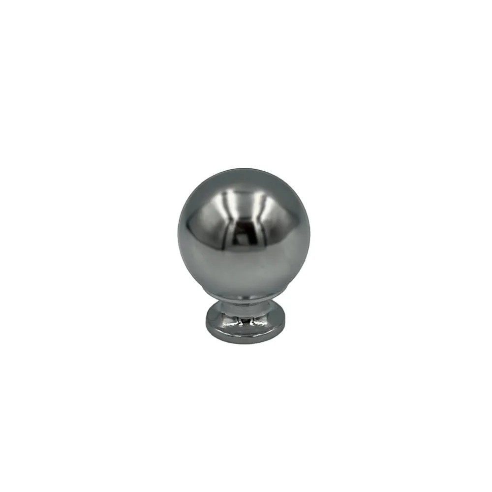 POMELLO TONDO METALLO 32x25mm