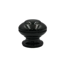 POMELLO LEGNO NERO CH. 28 X D.32 MM