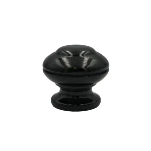 POMELLO LEGNO NERO CH. 28 X D.32 MM