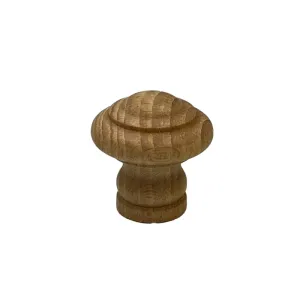 POMELLO LEGNO NOCE CH. 30 X D.24 MM
