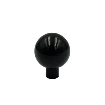 POMELLO METALLO NERO 39 X D. 30 MM