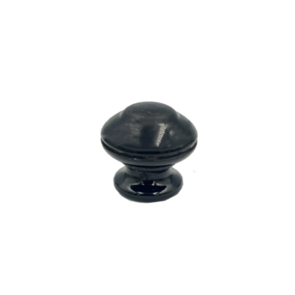 POMELLO LEGNO NERO 22 X D. 25 MM