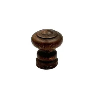 POMELLO LEGNO NOCE SC. 30 X D. 25 MM