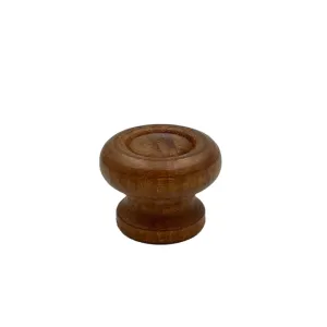 POMELLO LEGNO NOCE SC. 25 X D. 35 MM