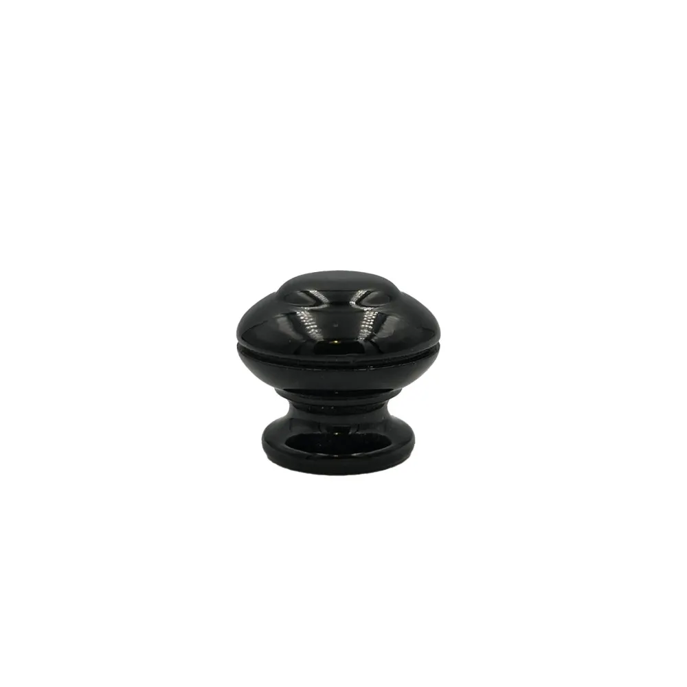 POMELLO LEGNO NERO 25 X D. 30 MM