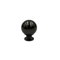 POMELLO NERO CROMO 30 X D. 20 MM