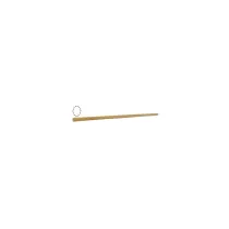 MANICO LEGNO PER ZAPPA OCCHIO OVALE 50X35MM - 120CM
