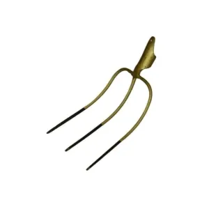 FORCA DA FIENO "3 DENTI" ACCIAIO FORGIATO