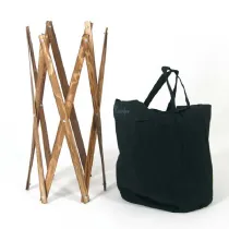 PORTABIANCHERIA MAYA BLACK/NOCE