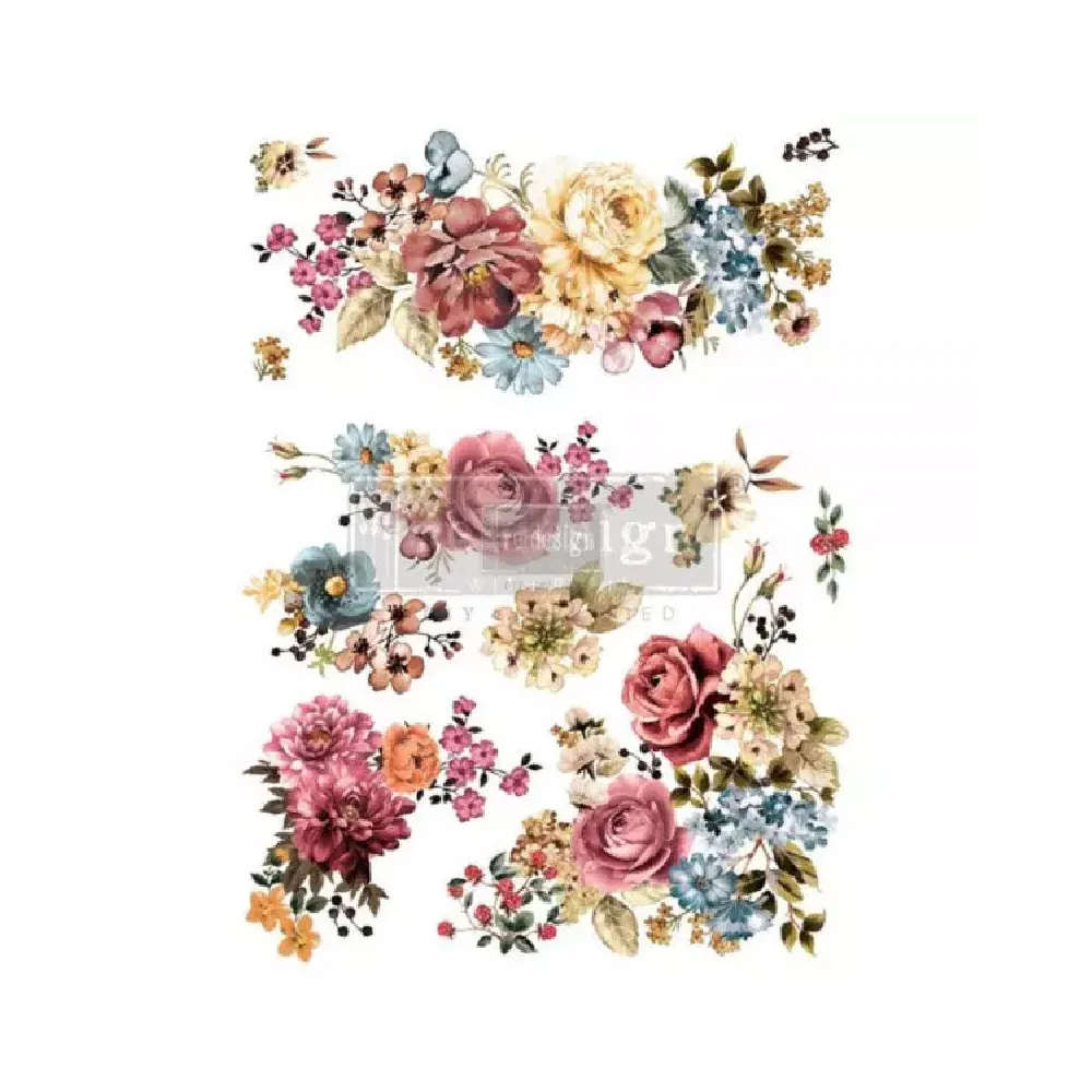 REDESIGN DECOR TRANSFERS RUBY ROSE 56 x 76 cm