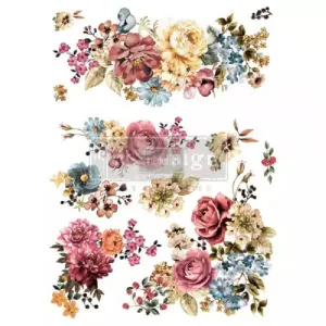 REDESIGN DECOR TRANSFERS RUBY ROSE 56 x 76 cm