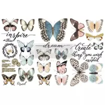 REDESIGN DECOR TRANSFERS PAPILLON COLLECTION 15X30,5CM