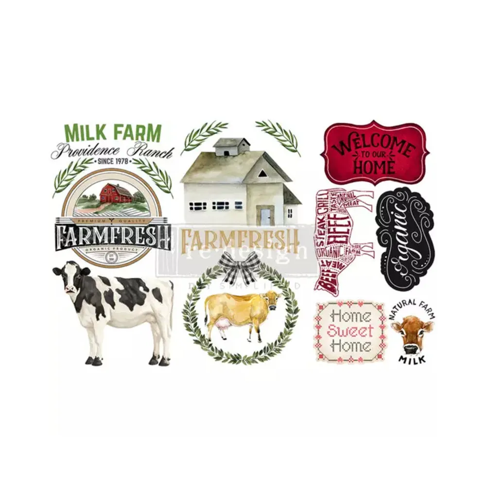 REDESIGN DECOR TRANSFERS HOME & FARM