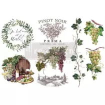 REDESIGN DECOR TRANSFERS WINE