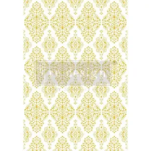 REDESIGN DECOR TRANSFERS "KACHA GOLDEN DAMASK" 61X89CM