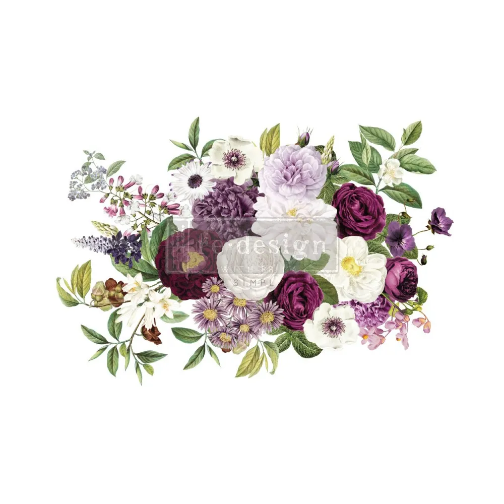 REDESIGN DECOR TRANSFERS "MEET ME IN THE GARDEN" 61X89CM
