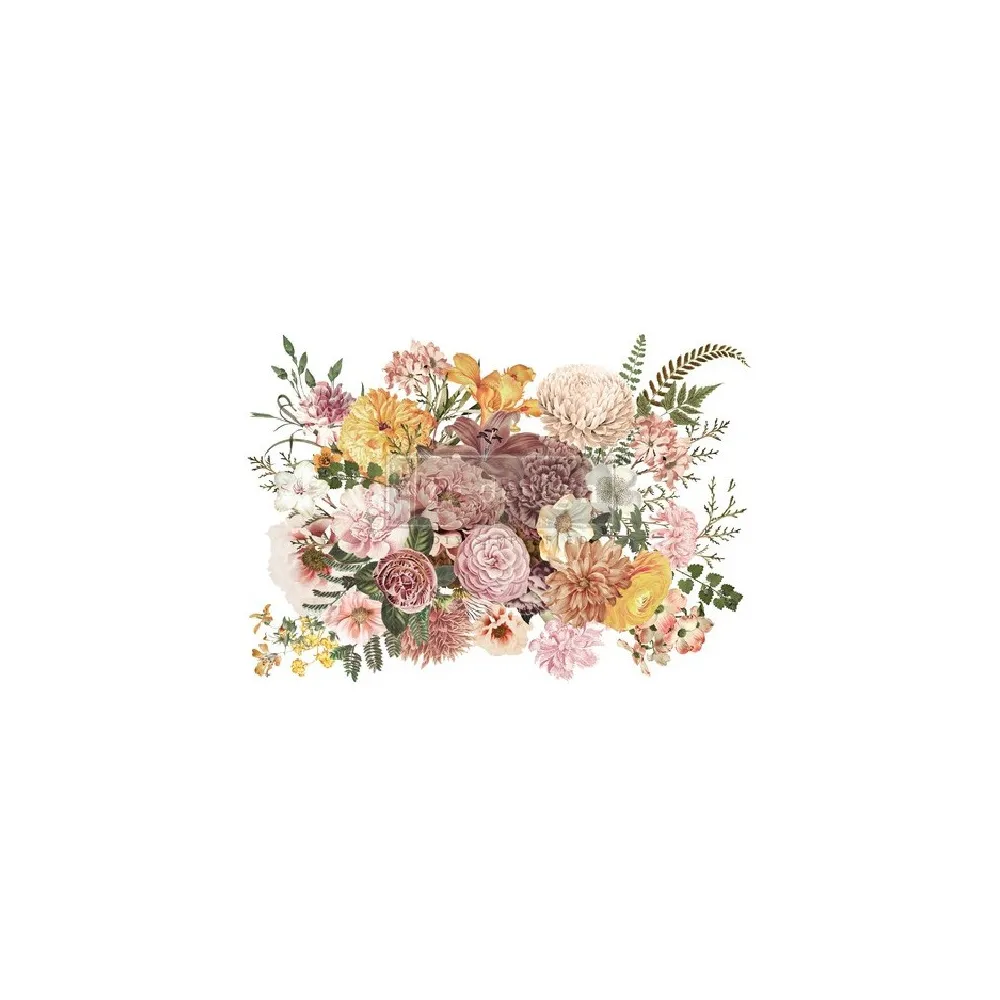 REDESIGN DECOR TRANSFERS "WOODLAND FLORAL" 61X89CM REDESIGN DECOR TRANSFERS "WOODLAND FLORAL" 61X89CM