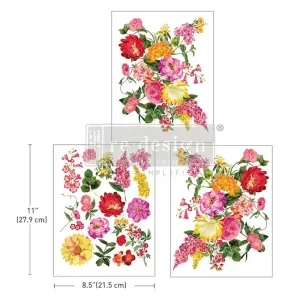 REDESIGN DECOR TRANSFERS SUNNY GLOW 21,5×28 cm