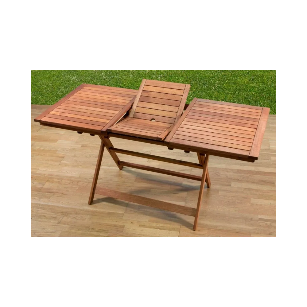 TAVOLO IN LEGNO ALLUNGABILE CM 120-160x70x73H