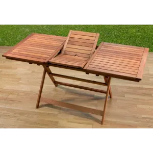 TAVOLO IN LEGNO ALLUNGABILE CM 120-160x70x73H