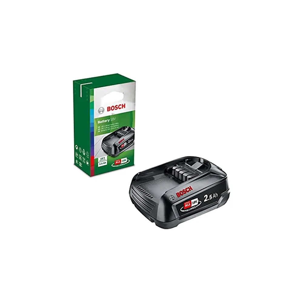 BATTERIA BOSCH PBA 18V 2.5Ah W-B BATTERIA BOSCH PBA 18V 2.5Ah W-B