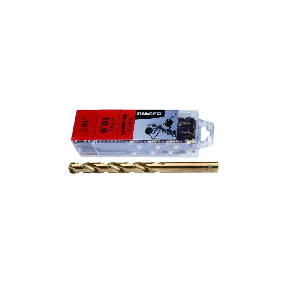 PUNTE PER TRAPANO HSS DIAGER ART. 700 COBALTO 5% 3MM. PUNTE PER TRAPANO HSS DIAGER ART. 700 COBALTO 5% 3MM.