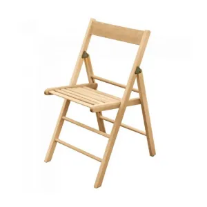 SEDIA LEGNO PIC NIC PIEGHEVOLE CM. 42X41X86H