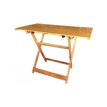 TAVOLO LEGNO PIC NIC CM. 80X60X75H