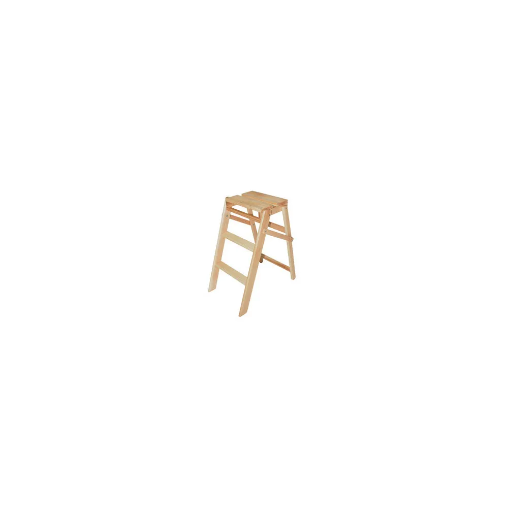 SGABELLO LEGNO 3 GRADINI