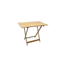 TAVOLO LEGNO PIC NIC CM.100X60X75H