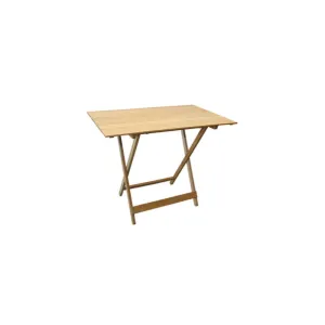 TAVOLO LEGNO PIC NIC CM.100X60X75H