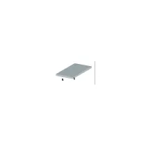 PROFILO ARGENTO H.100CM PIATTO 30X2
