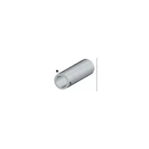 PROFILO ARGENTO H.100 TUBO TONDO 20X1