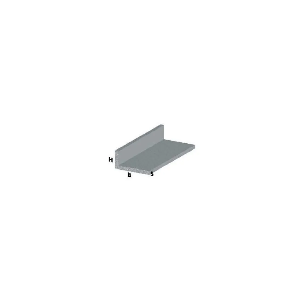 PROFILO CROMO H.200 CM ELLE 20X10X1MM PROFILO CROMO H.200 CM ELLE 20X10X1MM