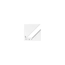 PROFILO BIANCO H.200 PIATTO 20X2