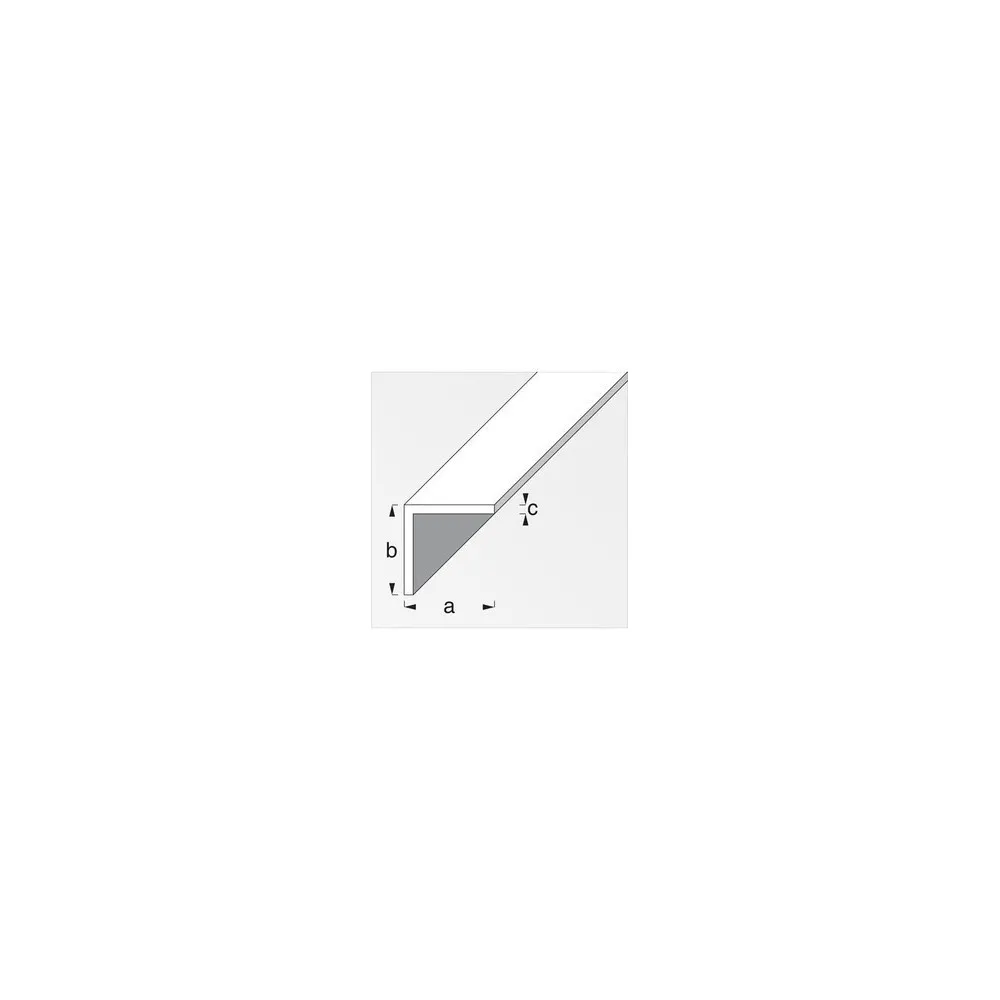 PROFILO BIANCO H.200 ANGOLARE 20X20X1 PROFILO BIANCO H.200 ANGOLARE 20X20X1