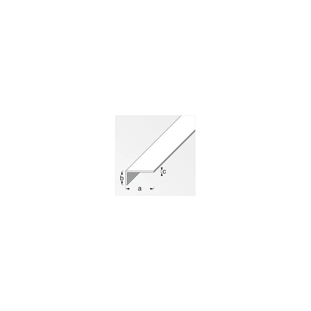 PROFILO BIANCO H.200 ANGOLARE L 15X10X1 PROFILO BIANCO H.200 ANGOLARE L 15X10X1