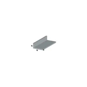PROFILO ARGENTO H.200 ELLE 20X10X1