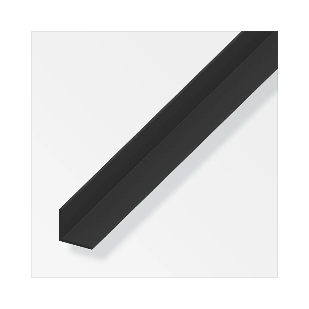 ANGOL 20X20X1MM PVC NERO 2M