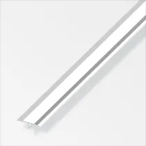GIUNTO IN ALLUMINIO 14MM. PER PAVIMENTI - FINITURA CROMO