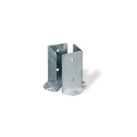 Coppia supporti ancoraggio per travi 80 x 80 x 150 mm.
