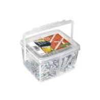 Secchiello tasselli assortiti 400 pz.