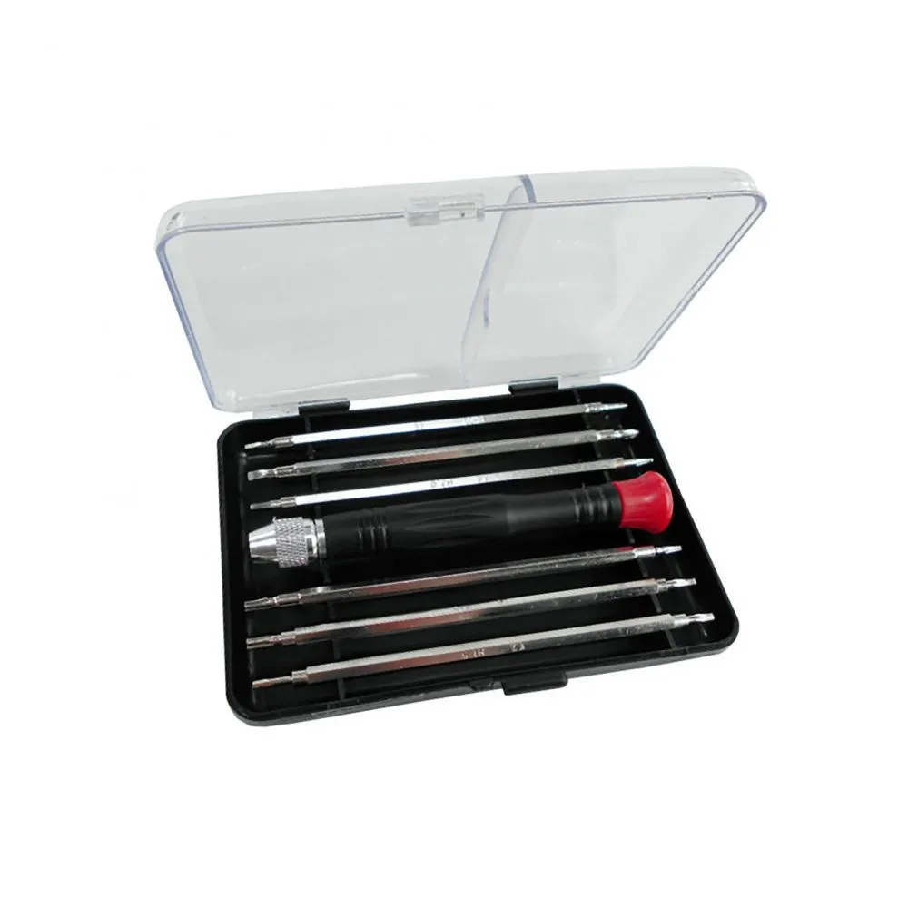 SET GIRAVITI DI PRECISIONE LAME ESTRAIBILI 6 PZ SET GIRAVITI DI PRECISIONE LAME ESTRAIBILI 6 PZ