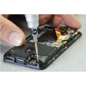 KIT RIPARAZIONE SMARTPHONE TABLETS CONSOLE - Giravite, Punte Torx, Ph, Taglio, leve