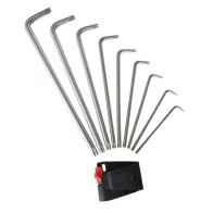 CHIAVI TORX RESISTORX LUNGHE (SET da 9 Pezzi/Misure)
