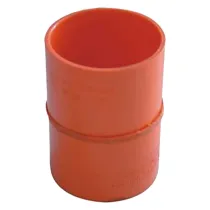 MANICOTTO CON BATTENTE IN PVC ø 140