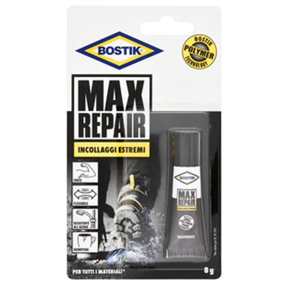 BOSTIK COLLA MAX REPAIR 8 G BLISTER